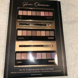 26 PC Eyeshadow Collection - Pink, Brown, Black